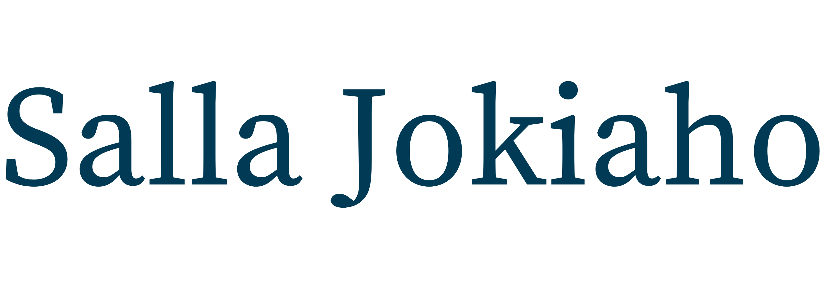 Salla Jokiaho - logo